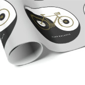 Fahrrad - Fahrrad + Fahrrad Geschenkpapier (Rolleneckpunkt)