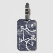 Fahrrad / Fahrrad, Fahrrad Inspiriert Gepäckanhänger (Vorderseite Vertikal)