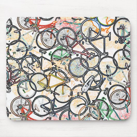 Fahrrad - Fahrrad + Fahrrad Mousepad (Vorne)