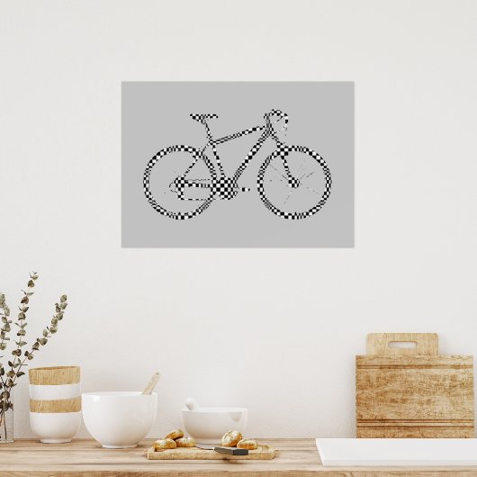 Fahrrad - Fahrrad + Fahrrad Poster (Küche)