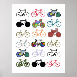 Fahrrad - Fahrrad + Fahrrad Poster
