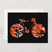 Fahrrad - Fahrrad + Fahrrad Postkarte (Vorne/Hinten)