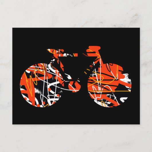 Fahrrad - Fahrrad + Fahrrad Postkarte (Vorderseite)