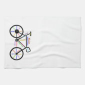 Fahrrad, Fahrrad, Fahrrad, Sport, Fahrrad, Motivie Geschirrtuch (Horizontal)