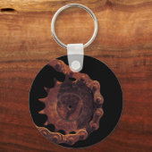 Fahrrad-Fahrrad-Fahrradkettengetriebe Schlüsselanhänger (Vorderseite)