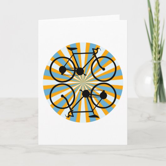 Fahrrad Fahrrad Karte (Vorderseite)