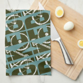 Fahrrad. Fahrrad. Küchentuch (Viertel Falte)