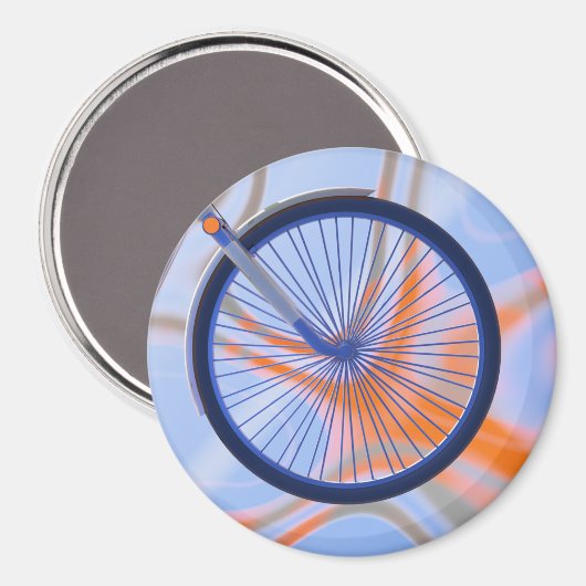 Fahrrad - Fahrrad Magnet (Vorderseite/Rückseite)