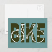 Fahrrad. Fahrrad. Postkarte (Vorne/Hinten)