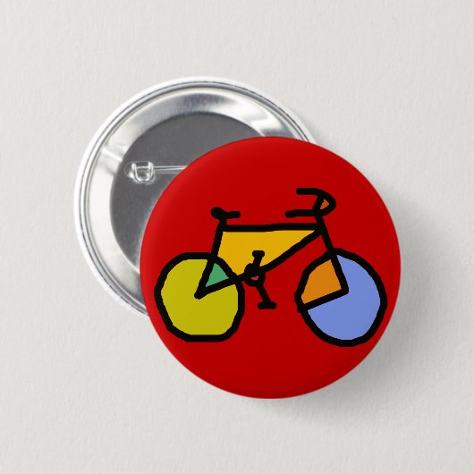 Fahrrad , Fahrrad ; Radfahren Button (Vorne & Hinten)