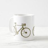 Fahrrad , Fahrrad ; Radfahren Kaffeetasse (Vorderseite Links)