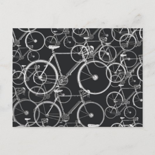Fahrrad , Fahrrad ; Radfahren Postkarte (Vorderseite)