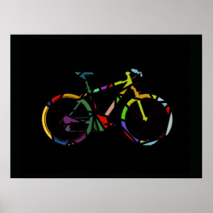 Fahrrad / Fahrrad schön Poster