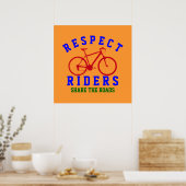 Fahrrad / Fahrrad schön Poster (Küche)