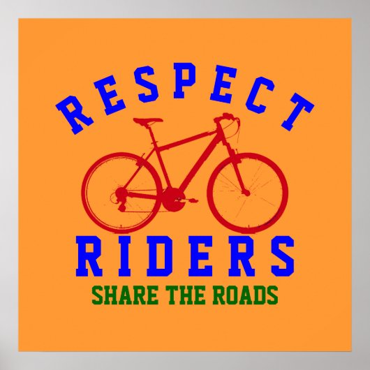 Fahrrad / Fahrrad schön Poster (Vorne)