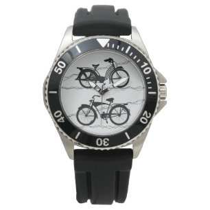 Fahrrad Fahrrad Schwarz 1 Armbanduhr