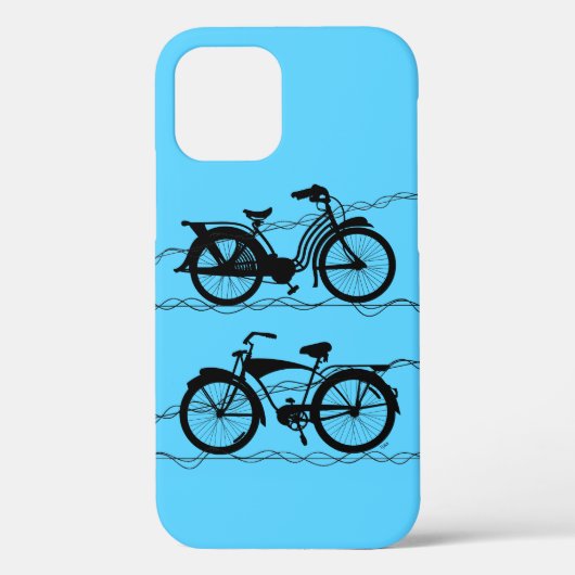 Fahrrad Fahrrad Schwarz 1 Case-Mate iPhone Hülle (Rückseite)