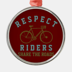 Fahrrad = Fahrrad Silbernes Ornament