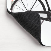 Fahrrad, Fahrrad, Verkehr Mousepad (Ecke)