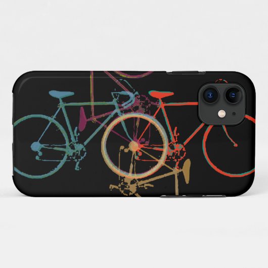 Fahrrad - Fahrradmuster Case-Mate iPhone Hülle (Rückseite (Horizontal))