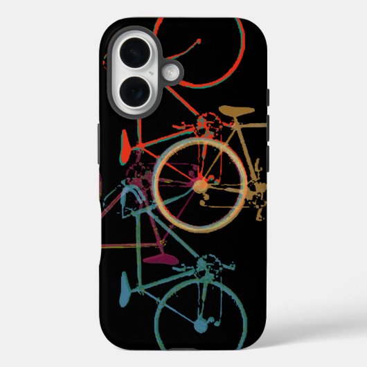 Fahrrad - Fahrradmuster Case-Mate iPhone Hülle (Rückseite)