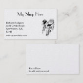 Fahrrad-/Fahrradrennen-Visitenkarte Visitenkarte (Vorne/Hinten)