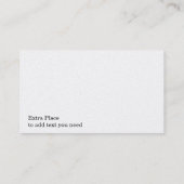 Fahrrad-/Fahrradrennen-Visitenkarte Visitenkarte (Rückseite)