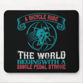 Fahrrad - Fahrradweg Mousepad (Vorne)