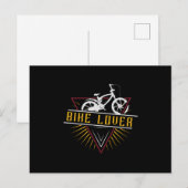 Fahrrad - Fahrradweg Postkarte (Vorne/Hinten)