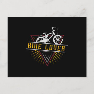 Fahrrad - Fahrradweg Postkarte