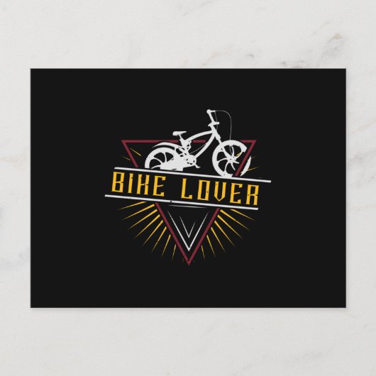 Fahrrad - Fahrradweg Postkarte (Vorderseite)