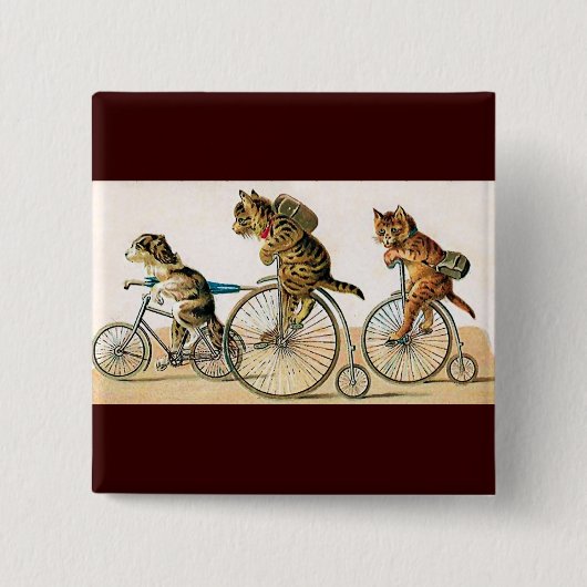 Fahrrad-Fahrt Button (Vorderseite)