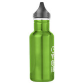 Fahrrad - Farbe wählen Edelstahlflasche (Links)
