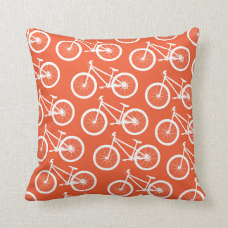 Fahrrad-Feuer-Orangen-Fahrrad Kissen