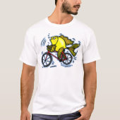 Fahrrad-Fische (Fahrrad) T-Shirt (Vorderseite)