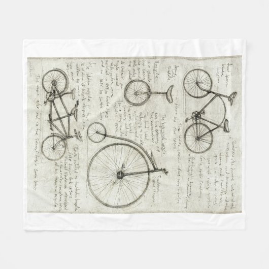 Fahrrad Fleecedecke (Vorderseite (Horizontal))