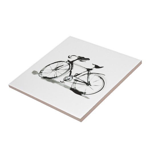 Fahrrad Fliese (Seite)