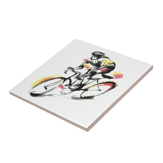 Fahrrad Fliese (Seite)