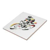 Fahrrad Fliese (Seite)