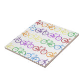 Fahrrad Fliese (Seite)