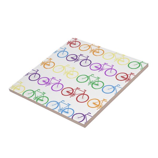 Fahrrad Fliese (Seite)