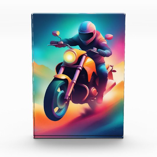 Fahrrad Fotoblock (Vorderseite)