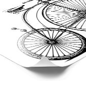 Fahrrad Fotodruck (Ecke)