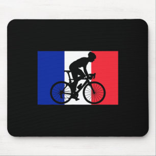 Fahrrad Französisch Radfahren Frankreich  Mousepad