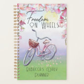 Fahrrad | Freiheit auf Rädern | Personalisierter P Planer (Vorderseite)