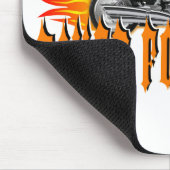 Fahrrad für Christus Mousepad (Ecke)