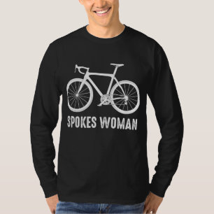Fahrrad für Frauen Spokes Frauen Fahrrad Geschenk T-Shirt
