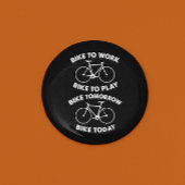 Fahrrad für immer - Cooles Radfahren Button