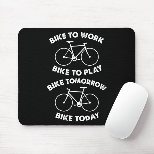 Fahrrad für immer - Cooles Radfahren Mousepad (Mit Mouse)