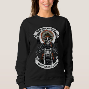 Fahrrad für Männer Indischer Ureinwohner Sweatshirt